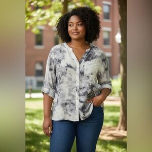 Zac & Rachel Black and White Harper Style Shirt